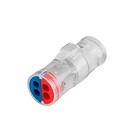 Conector De Emenda Redondo F+n 4p 0 50 A 2 50mm