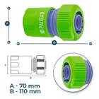 Conector de Mangueira com Engate Rápido 3/4 - Palisad