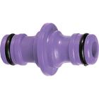 Conector Duplo Para Mangueira 1/2'' Roxo