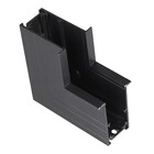 Conector em L de Embutir Preto Magnético de Plástico Gaya