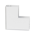 Conector em L Parede e Teto de Sobrepor Mag Branco Gaya