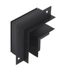 Conector em L Parede Embutir MAG Preto Gaya