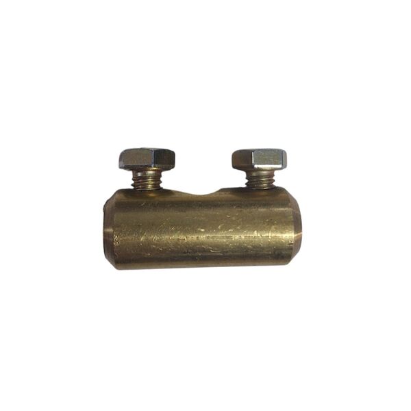 Conector Emenda Cb 16/95 Mm   2 Prf  Latao  Natural
