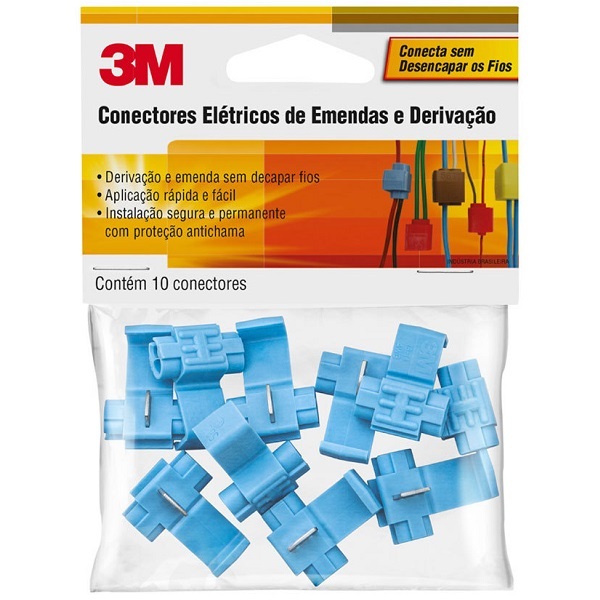 Conector Emenda Derivação 3m Scotchlok 1 5mm 15 Amp Idc 560