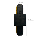 Conector Emenda Para Trilho Eletrificado Reto Preto Delis