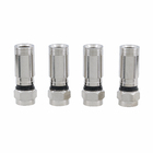 Conector F Compressão RG59 4 Unidades
