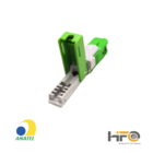 Conector Fast Campo Reutilizável Sc Apc Oneclick Ftth C/ Gaba