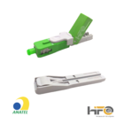 Conector Fast Campo Reutilizável Sc Apc Oneclick Ftth C/ Gaba