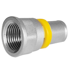 Conector Femea  Gás 1/2x16mm Prensar