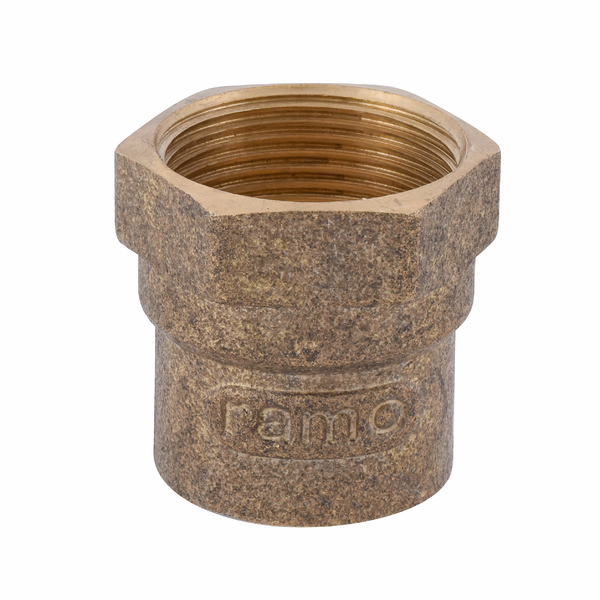 Conector Fêmea Latão Roscável e Liso Água Quente e Fria 35mm ou 1.1/4" Ramo