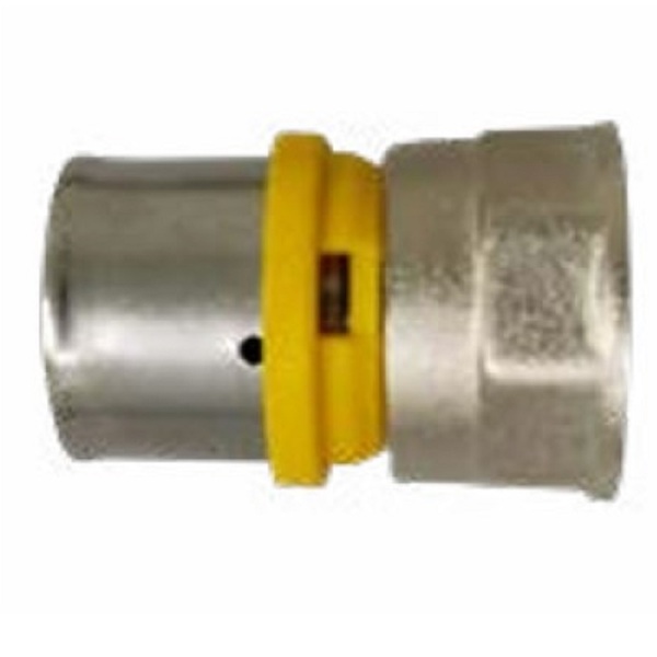 Conector Fêmea Prensar Gás 26mmx1" Multicamada Sferagas Kit C