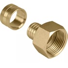 Conector Fixa Fêmea Pex Água 32x1"kit C/ 12-emmeti