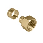 Conector Fixa Fêmea Pex Água 32x1"kit C/ 6-emmeti