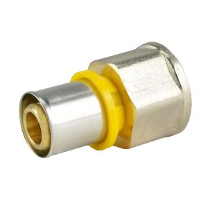 Foto de Conector Fixo Fêmea 16x1/2 Pex Gás Amanco