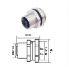 Conector M12 Painel 5 Pinos Femea