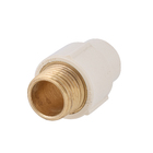 Conector Macho CPVC Roscável e Liso para Condução de Água Quente 15mm ou 1/2" Tigre