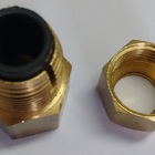 Conector Macho Para Gás 26mm X 3/4 Prensar Emmeti