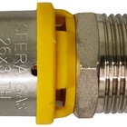 Conector Macho Prensar Gás 26mmx1" Multicamada Sferagas Kit C