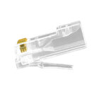Conector Macho Rj-45 Evus Cat6 Utp 8x8 Pacote Com 100 C-099