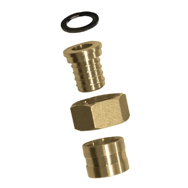 Conector Móvel Curta Pex Água 25x3/4" Kit C/ 10 - Emmeti