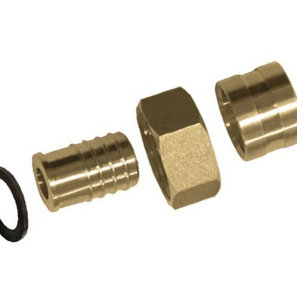 Conector Móvel Longa Pex Água 16x1/2" Kit C/ 2 - Emmeti