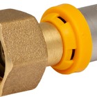 Conector Multicamadas Pex Gás 16mm X 1/2"(f) Giratório