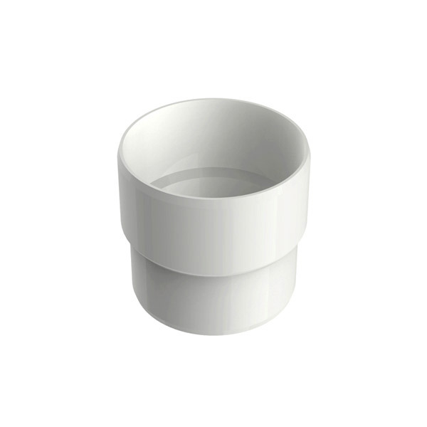 CONECTOR P/CONDUTOR CALHA PVC REDONDO ALTURA 8,80 CM LARGURA 8,80 CM TIGRE