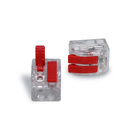 Conector para Chuveiro De Emenda Plástico 6mm Transparente