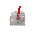 Conector para Chuveiro De Emenda Plástico 6mm Transparente