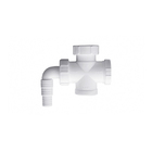 Conector para Máquina de Lavar Roupa e Louça Branco Blukit