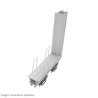 Conector Para Perfil Embutir - Fita 12mm Conexão Parede Teto-