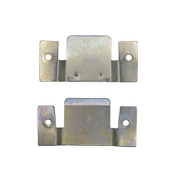 Conector para Sofá e Painel em Aço Prata 1 par Sfor