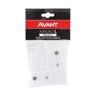 Conector para Trilho em L Branco Avant