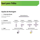 Conector para Trilho em L Preto New Line