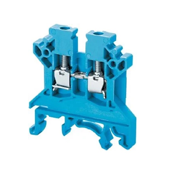 Conector Passagem Por Parafuso 4,00 Mm² Azul 10 Peças