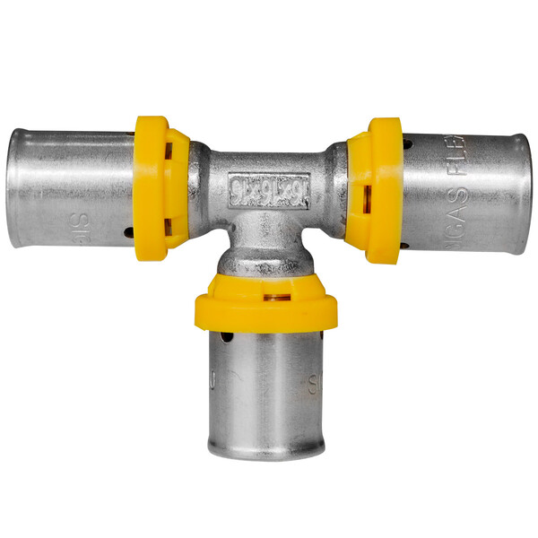Conector Pex Te Tee Prensar Gás 16mm