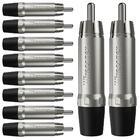 Conector Plug Rca Macho Wc 1212 Bk  Wireconex 10unidades - Pç