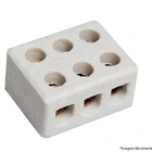 Conector Porcelana 10mm 3 Polos 04.12