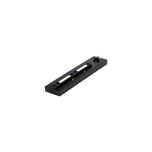Conector Reto Para Trilho Magnético Blumenau Neo  Preto