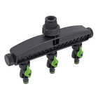 ConectorTriplo 1/2" 3/4" 1" Geolia