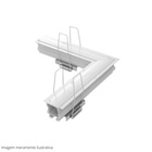 Conetor Joelho Para Perfil De Embutir - Fita 12mm - Conexão P