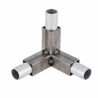 Conexão Alumínio 3 Saídas 20x20mm