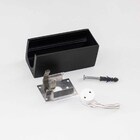 Conexão Conecta 1 Saída Simples Preto P/ Tubular T8 60/120cm