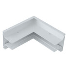 Conexão Emenda L De Quina Trovão Branco P/ Perfil Sobrepor Us