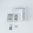 Conexão Emenda L Teto/teto P/ Perfil Sobrepor Trovão Usina St