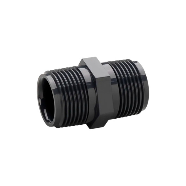 Conexão Niple Duplo Em Pvc-u 1/4'' Bsp