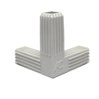 Conexão PVC 2 Saídas 20x20mm Cinza