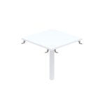 Conexão Quadrada 60x60x2,5cm Cqp25 Branco