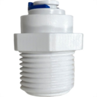 Conexao Reta Rosca 1/2 Bspt P/tubo 1/4 Pol Branca Oc: