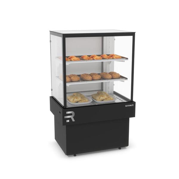 Confeitaria Vitrine Vanguard Plus Quente 75cm 60ºc Cvpq 750 2
